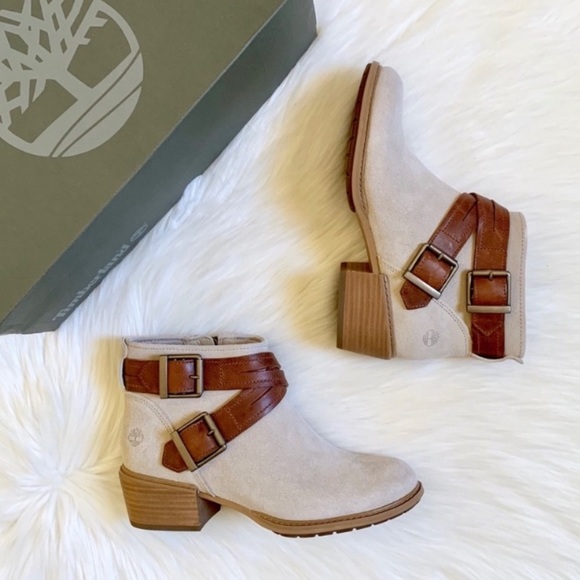 Timberland Shoes - Timberland Sutherlin Bay Cross Strap Ankle Boots